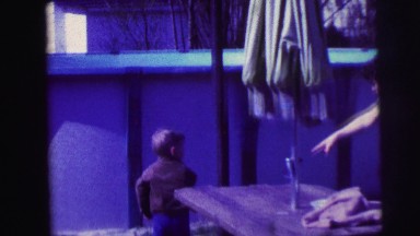 1973: small child and woman outdoor LYNBROOK, NEW YORK