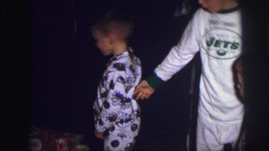 1973: indoor family scene LYNBROOK, NEW YORK