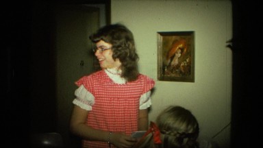 1974: indoor family scene FORT WAYNE, INDIANA