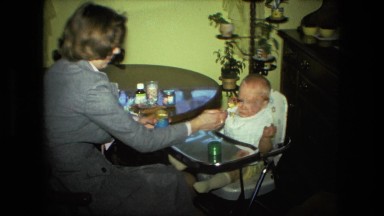 1974: mother with small child is seen FORT WAYNE, INDIANA