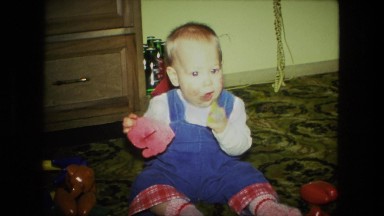 1974: toddlers is seen crawling FORT WAYNE, INDIANA