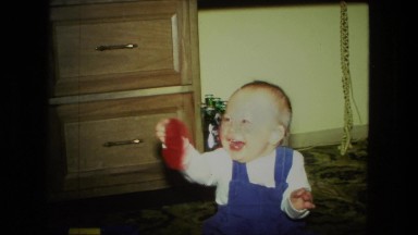 1974: toddlers is seen crawling FORT WAYNE, INDIANA