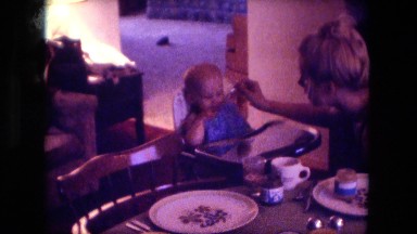 1974: mother with small child is seen FORT WAYNE, INDIANA