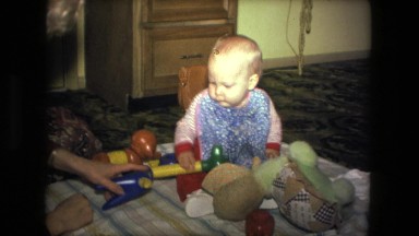 1974: donÂt be selfish baby let mommy sit down and play pretend with you