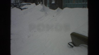 1978: snow playing is seen FRANCE