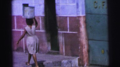 1967: market area beside road area is seen BRAZIL