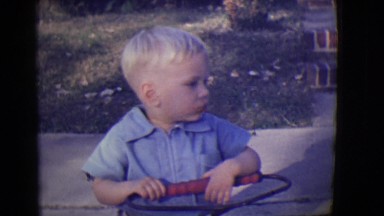 1946: toddlers is seen crawling DETROIT, MICHIGAN