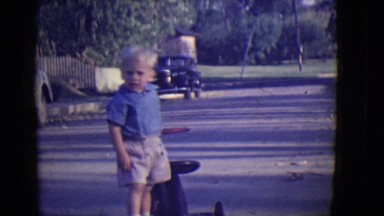 1946: toddlers is seen crawling DETROIT, MICHIGAN