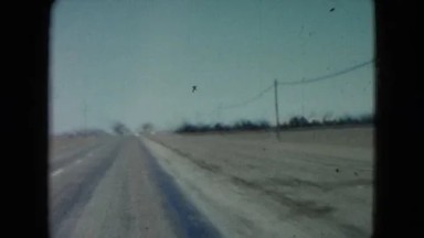 1960: road trip is seen TEXAS