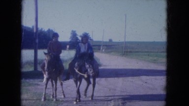 1965: horse is seen with rider WAUPACA, WISCONSIN