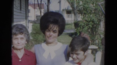 1967: grandmother mother and her son LINCOLN, NEBRASKA