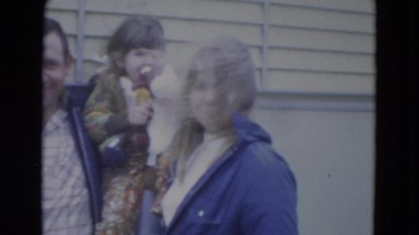 1967: family is seen going on trip with small child LINCOLN, NEBRASKA