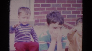 1967: children are seen having fun in garden area LINCOLN, NEBRASKA