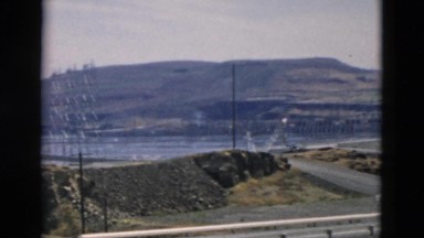 Roads and Bridges Leading to Hydroelectric Dam in Oregon
