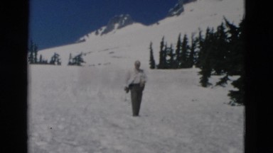 1958: snow playing is seen WYOMING