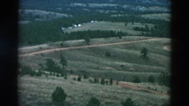1958: hilly area is seen with trees and greenery WYOMING