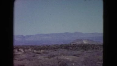 1960: hilly area is seen with trees and greenery NEW MEXICO