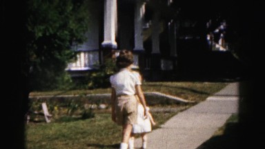 1962: mother with small child is seen HAGERSTOWN, MARYLAND