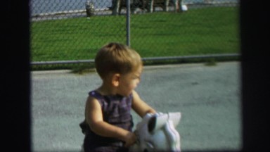 1972: park scene is seen with beautiful flowers and grass area LYNBROOK