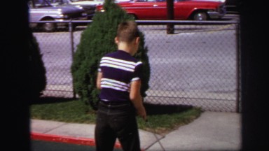 1972: family video of kids playing miniature golf LYNBROOK, NEW YORK