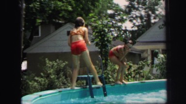 1972: swimming scene LYNBROOK, NEW YORK