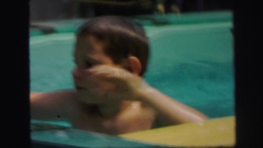 1972: swimming scene LYNBROOK, NEW YORK