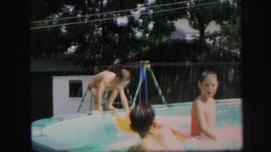 1972: swimming scene LYNBROOK, NEW YORK