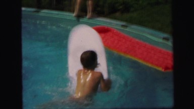 1972: enjoying the summer with lots of dips in the refreshing water and pranxa