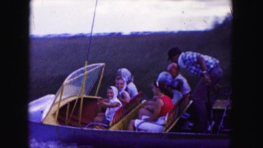 1960: a family boat ride FLORIDA