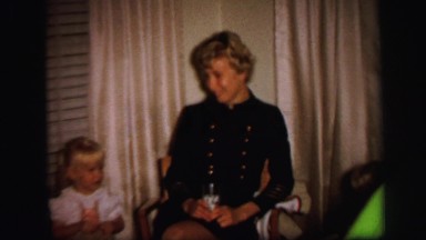 1972: an indoor family party is seen LYNBROOK, NEW YORK