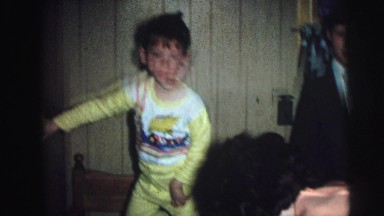 1974: an indoor family party is seen LYNBROOK, NEW YORK