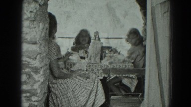 1951: An Indoor Family Party in Germany