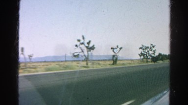 1966: coasting of the highway through the desert CALIFORNIA