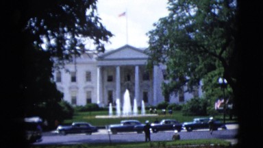 1952: front of the white house of the united states CAMDEN, NEW JERSEY
