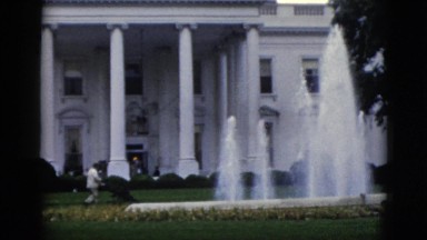 1952: a fountain on the white house lawn CAMDEN, NEW JERSEY
