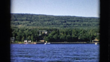 1952: calm day over a quiet body of water CAMDEN, NEW JERSEY