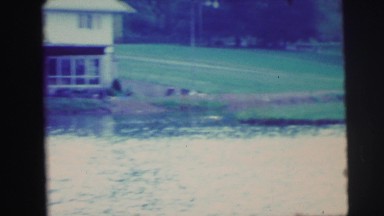 1974: people around having a good time and hanging out with family lake or sea
