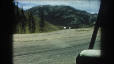 1962: Mountain View from Car Window Florida