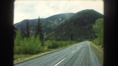 1962: Driving Down a Scenic Road in Algeria