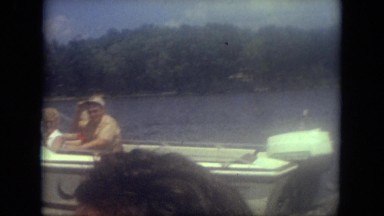 1971: people riding on a boats while on the lake in the sunshine. MISSISSIPPI