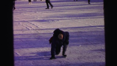 1964: Snow People Walk Busy Tourism Dressed Heavy Playing Camden, New Jersey