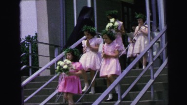 1964: marriage escorts small childrens flowers CAMDEN, NEW JERSEY