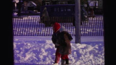 1964: snow and the winter and the children all this together at the same time