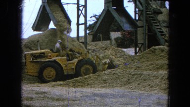 1965: tractor on duty farmland working engine smoky farm MEXICO