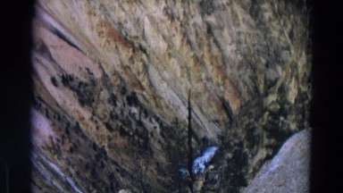 1967: A Beautiful Rushing River Cutting and Winding Through a Rugged Canyon