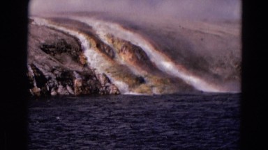 1967: Water Rapidly Flowing Yellowstone, Wyoming