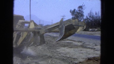 1965: tractor working plough field huge MEXICO