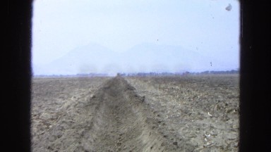 1965: tractor on duty farmland working engine smoky farm MEXICO