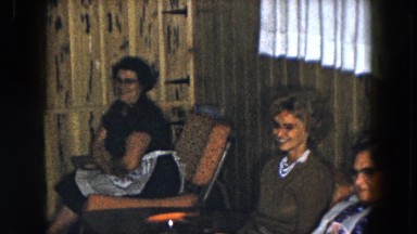1961: Attending Mother's Day Meeting Among Women of the Family