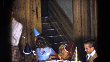 1961: Birthday Cake and Party in Michigan